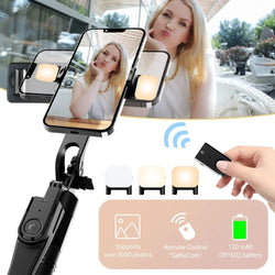 Image of 🤳 360° Rotating Pan - Tilt Selfie Stick Tripod - ZenAura
