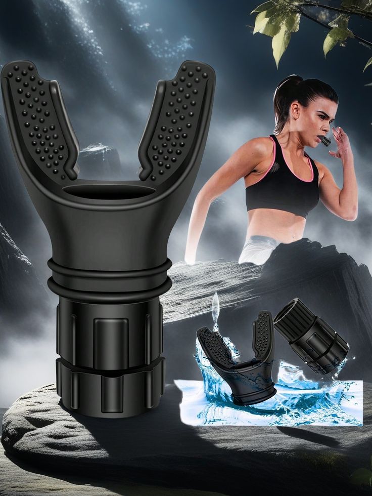 🌬️ Breathing Trainer Respirator – Fitness & Lung Exercise 🌬️ - ZenAura