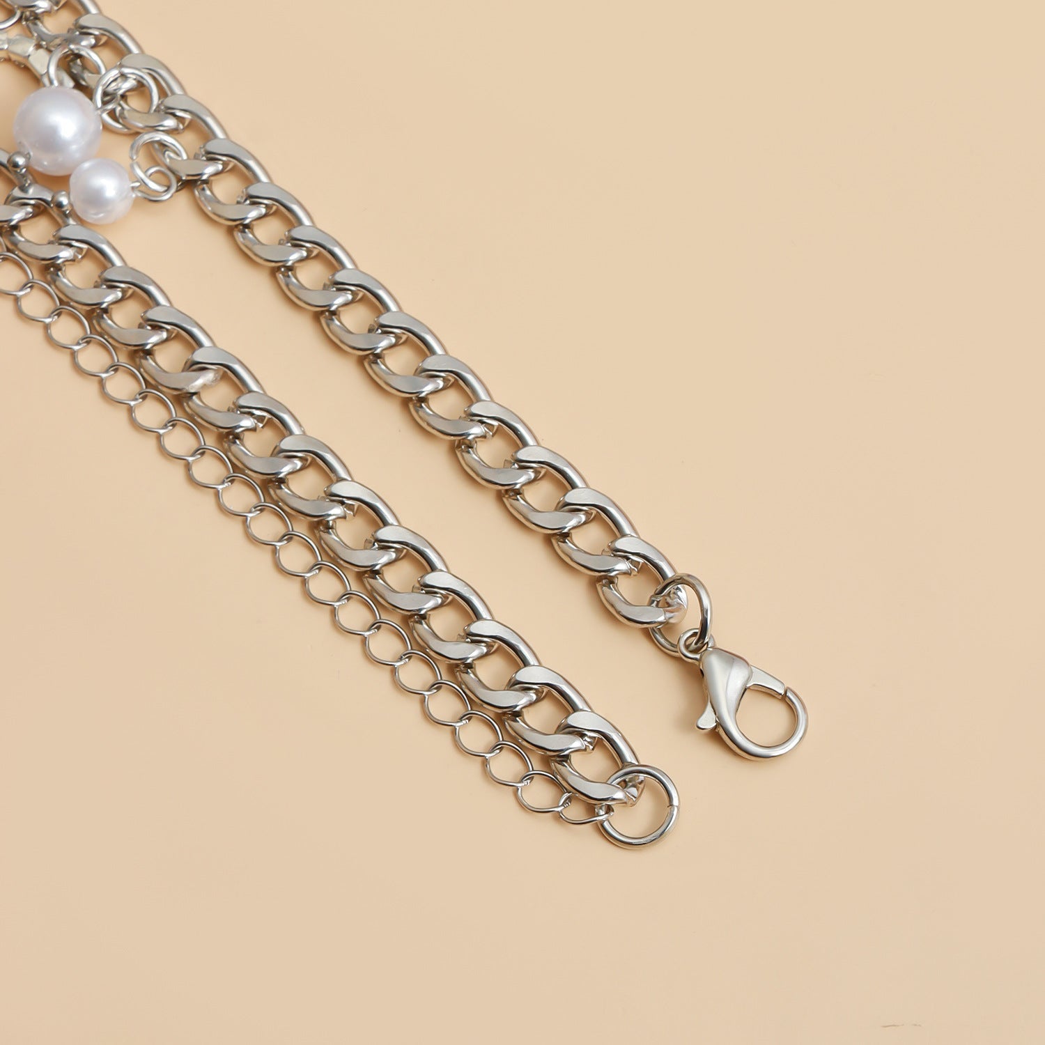 Diamond Cross Tassel Clavicle Chain Necklace ✝️💎 - ZenAura