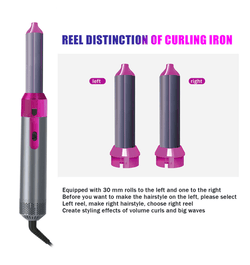 Image of ✨ Hot Air Brush 5‑in‑1 – Curl, Straighten & Volume - ZenAura