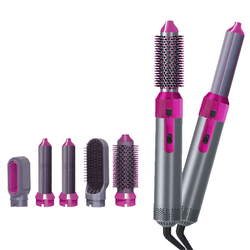 Image of ✨ Hot Air Brush 5‑in‑1 – Curl, Straighten & Volume - ZenAura