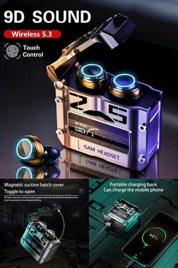 Image of 🎧 M25 Wireless Earbuds - ZenAura