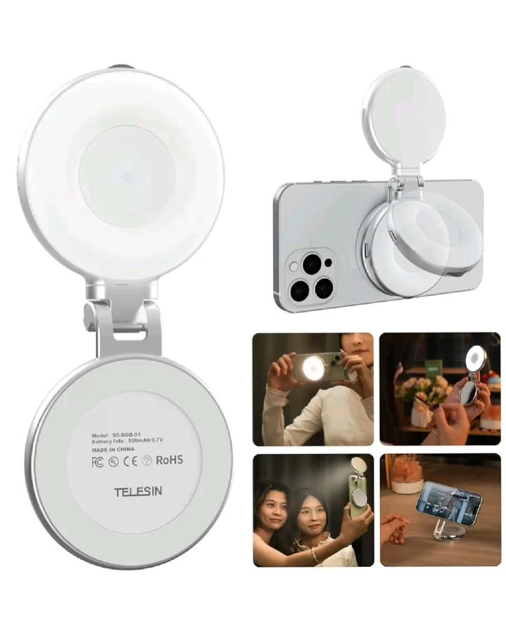 🌟 Magnetic Selfie Ring Light - ZenAura