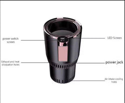 Image of Smart Car Cup Warmer & Cooler 🚗🔥❄️ – 2 - in - 1 Gadget - ZenAura