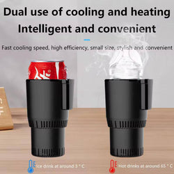 Image of Smart Car Cup Warmer & Cooler 🚗🔥❄️ – 2 - in - 1 Gadget - ZenAura
