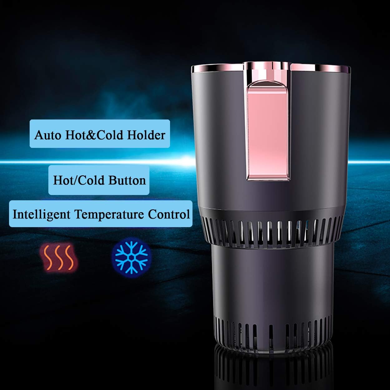 Smart Car Cup Warmer & Cooler 🚗🔥❄️ – 2 - in - 1 Gadget - ZenAura