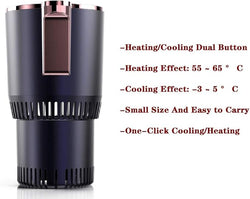 Image of Smart Car Cup Warmer & Cooler 🚗🔥❄️ – 2 - in - 1 Gadget - ZenAura