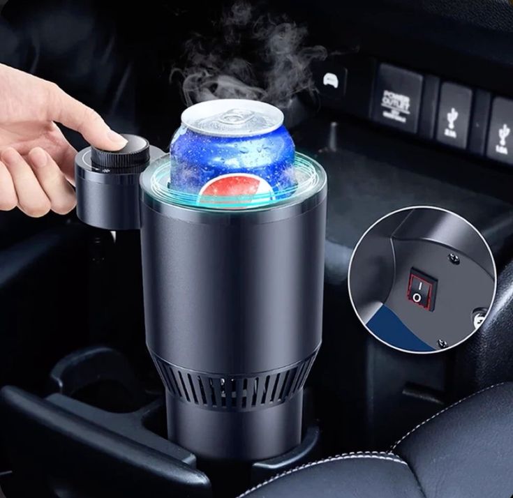 Smart Car Cup Warmer & Cooler 🚗🔥❄️ – 2 - in - 1 Gadget - ZenAura